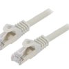 PP6A-LSZHCU-10M Patch cord S/FTP 6a drut Cu LSZH szary 10m 27AWG Cablexpert