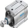 Siłownik zgodny ze standardem ISO skok: 25mm Festo Ø 125mm dwustronnego działania Action DSBC-125-25-PPSA-N3
