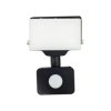 PORTO S LED 10W naświetlacz z PIR, 800lm, IP44, 4000K, aluminium + poliwęglan,AD-NL-6462BLR4