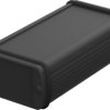 Aluminum enclosure, (L x W x H) 100 x 57 x 32 mm, black, IP65, 84060100.MT7