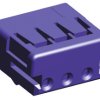 Obudowa złącza 3-pinowe -rzędowe raster: 2.74mm TE Connectivity Żeński Montaż na kablu AMP CT Gniazdo