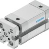Siłownik kompaktowy skok: 5mm Festo Ø 12mm dwustronnego działania Action Elastyczny ADNGF-12-15-P-A