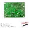 Iluminofonia LED RGB 12 V z 7 efektami - PCB i mikroprocesor do projektu AVT 1853