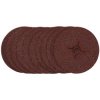 Draper 68377 Fibre Sanding Discs, 115mm, 36 Grit, (Pack of 10)
