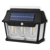 Solar lampa ścienna 3 żarówki LED 38W 600 lm