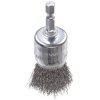 kwb 608030 set of brush head HSS steel wire for rust and cleaning