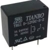 Tianbo Electronics 1366486 Przekaźnik SMT TRG1 D-12VDC-S-Z, monostabilny, 1 cewka, 30 V/DC, 277 V/AC, 5 A, 1 szt.