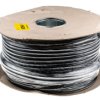 Przewód zasilający RS PRO H05VV-F 3 Core 100 m Polichlorek winylu Sheath Czarny 9.7 mm OD, 300V, 500 V 70 °C