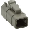 Plug housing, for rectangular miniature plug, PX0010S04GY