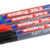 Pisak do tablic białych 363/4S, 4 szt., , różne kolory Edding