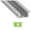 Profil LUMINES typ B srebrny anod. 3m p/t 775951