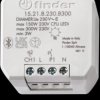 Electronic dimmer, 230 VAC, 200 W, 15.21.8.230.0200