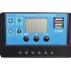REGULATOR ŁADOWANIA SOLARNY PWM NVYJS10A 12/24V LCD USB