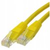Patchcord UTP kat.5e kabel sieciowy LAN 2x RJ45 linka żółty 10m