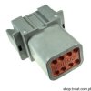 DT04-08P To-Wire 8 Housing for Male TO-WIRE DEUTSCH