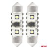 Żarówka samochodowa LED CANBUS Festoon C5W 41mm 12V / 24V 2szt AMIO-04250