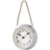 Techno Line WT 7130 Quartz Wall Clock Grey 22 cm x 6.8 cm