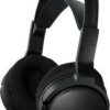 Sony MDR-RF811RK Słuchawki wokółuszne bezprzewodowa czarny regulacja głośności, Wskaźnik naładowania akumulatora