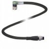 Pepperl+Fuchs 240819-100000 Złącze czujnika/aktuatora V3-WM-E2-BK0,6M-PUR-U-V3-GM, piny: 3, 0.60 m, 1 szt.