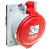Gniazdo Tablicowe 5P 32A 400V Czerwone Ip44 P17 Tempra Pro 555289