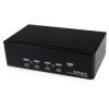 StarTech.com SV431DD2DUA 4 Port Dual DVI USB KVM Switch with Audio & USB 2.0 Hub