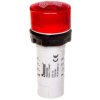 Buzzer, monoblok, 220V AC, 90db, podświetlany, czerwony T0-MBZS220S