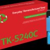 006R04808 Toner, Kyocera, cyan, TK-5240C, rebuilt