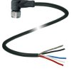 Pepperl+Fuchs 70134459 Złącze konfekcjonowane czujnika/aktuatora V15-W-BK5M-PUR-O2/CAN, piny: 5, 5 m, 1 szt.