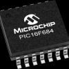 PIC microcontroller, 8 bit, 20 MHz, TSSOP-14, PIC16F684-E/ST