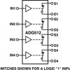LCMOS Precision 5V/3V Quad SPST Switches