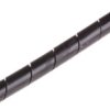 Spiralna owijka kablowa Czarny zakres 1.5 → 3mm -50 → +50 °C RS PRO Polietylen