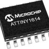 Mikrokontroler Microchip ATtiny16 SOIC 14-pinowy Montaż powierzchniowy AVR 16 kB 8bit CAN: 20MHz RAM:2,048 kB Ethernet: