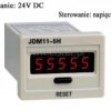 Llicznik imp. JDM11-5H 24V DC LED 5-cyfr na panel