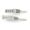 Przewód sieciowy Ethernet Patchcord UTP 5e 1,5m - szary