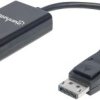 adapter DisplayPort, VGA Manhattan 151962 151962, 15.00 cm
