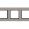 ARIA Ramka 3 potrójna szare szkło R-3UGC/41/25 OSPEL