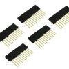 Opencircuit Female header stackable 12 pin - 5 stuks