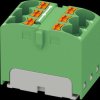 3273798 PTFIX distributor block, 6x4, green