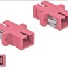 85995 Optical Fiber Coupler SC/SC Simplex4 pieces violet