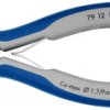Szczypce Knipex długość 125 mm gr. cięcia: 1.7mm Nie Stal chromowana z łożyskami kulkowymi