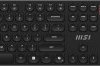 S11-43DE212-Y92 Keyboard and mouse set, wireless, German layout, black