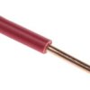 Jednożyłowy Kabel Sterowniczy Csa 2,5 Mm, Maks. +70C 600 V Czerwony, Rs Pro