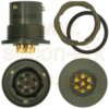 7-way receptacle (NSN 5935-99-626-5472) - Amphenol