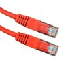 Patchcord UTP 0.5m czerwony
