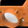 Cover, orange, for HVA 800 series, 2141155-1