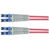 Telegärtner 100011406 Fibreglass FO Cable 5m Turquoise LC to LC OM3 Multimode