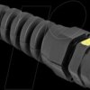 60624 M12 cable gland, black, IP68, 2 pieces