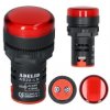 Lampka kontrolna sterownicza LED Czerwona 230V fi:22mm ADELID