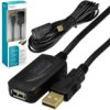 Digitus Kabel Przedłużacz Aktywny Usb 2.0 A (Wtyk / Gniazdo) Czarny 5M Ze...