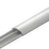 Floor duct, (L x W x H) 2000 x 35 x 12 mm, PVC, gray, BDK1035.1